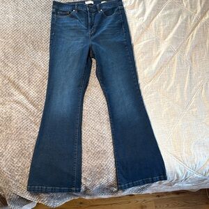Women's Blue Flare Jeans